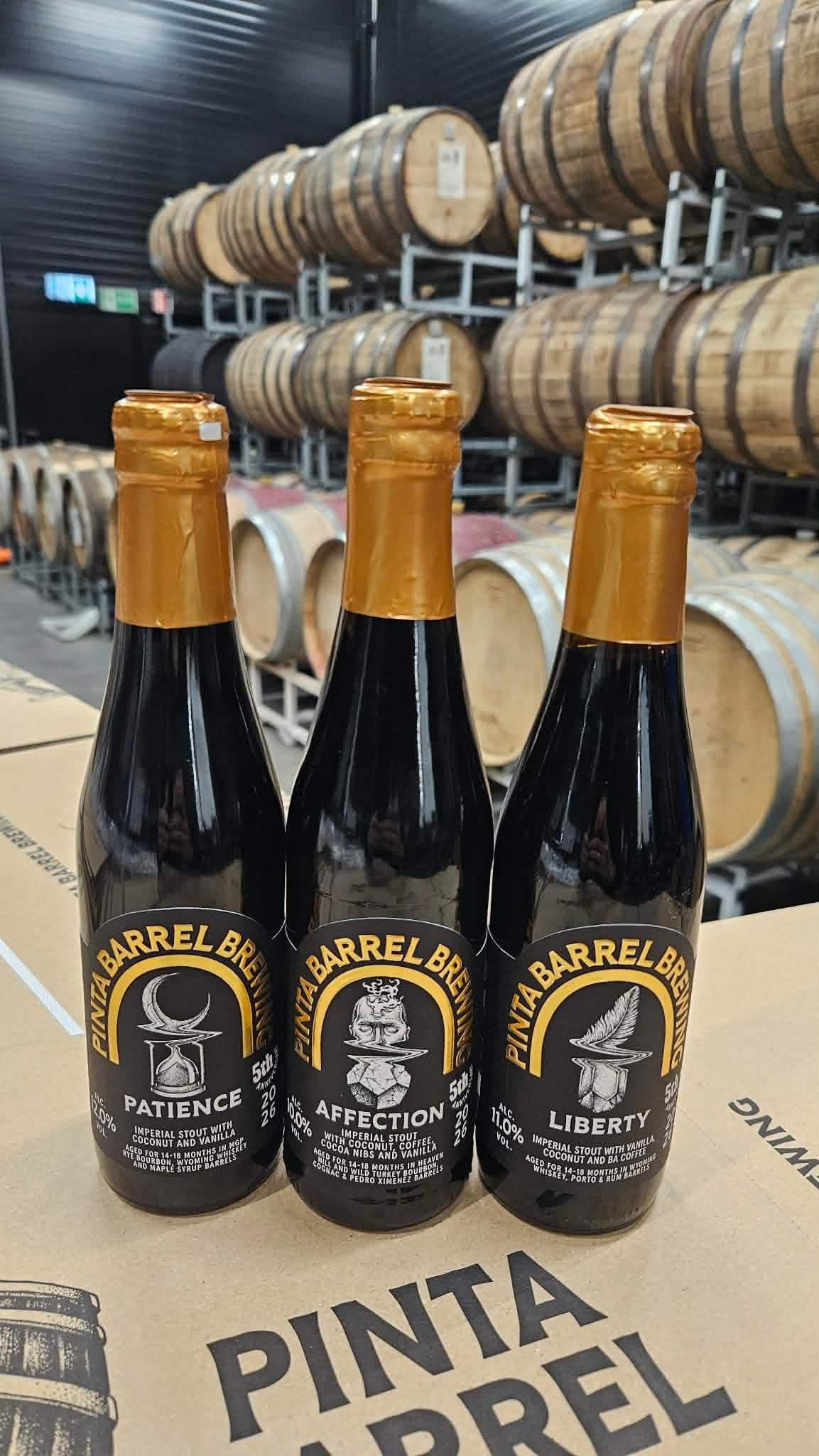 Pinta Barrel 5th anniversary set