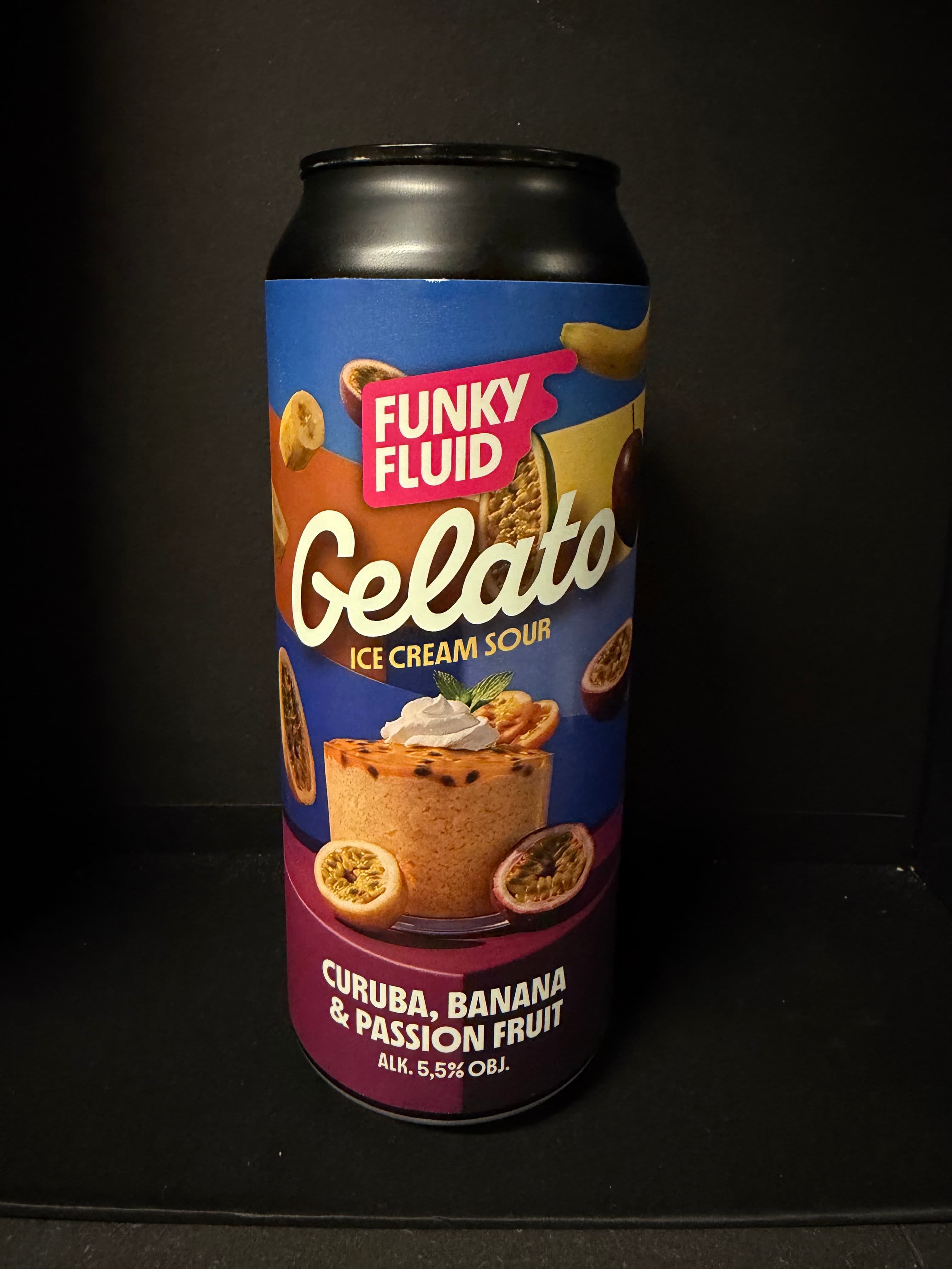Gelato: Curuba Banana Passionfruit