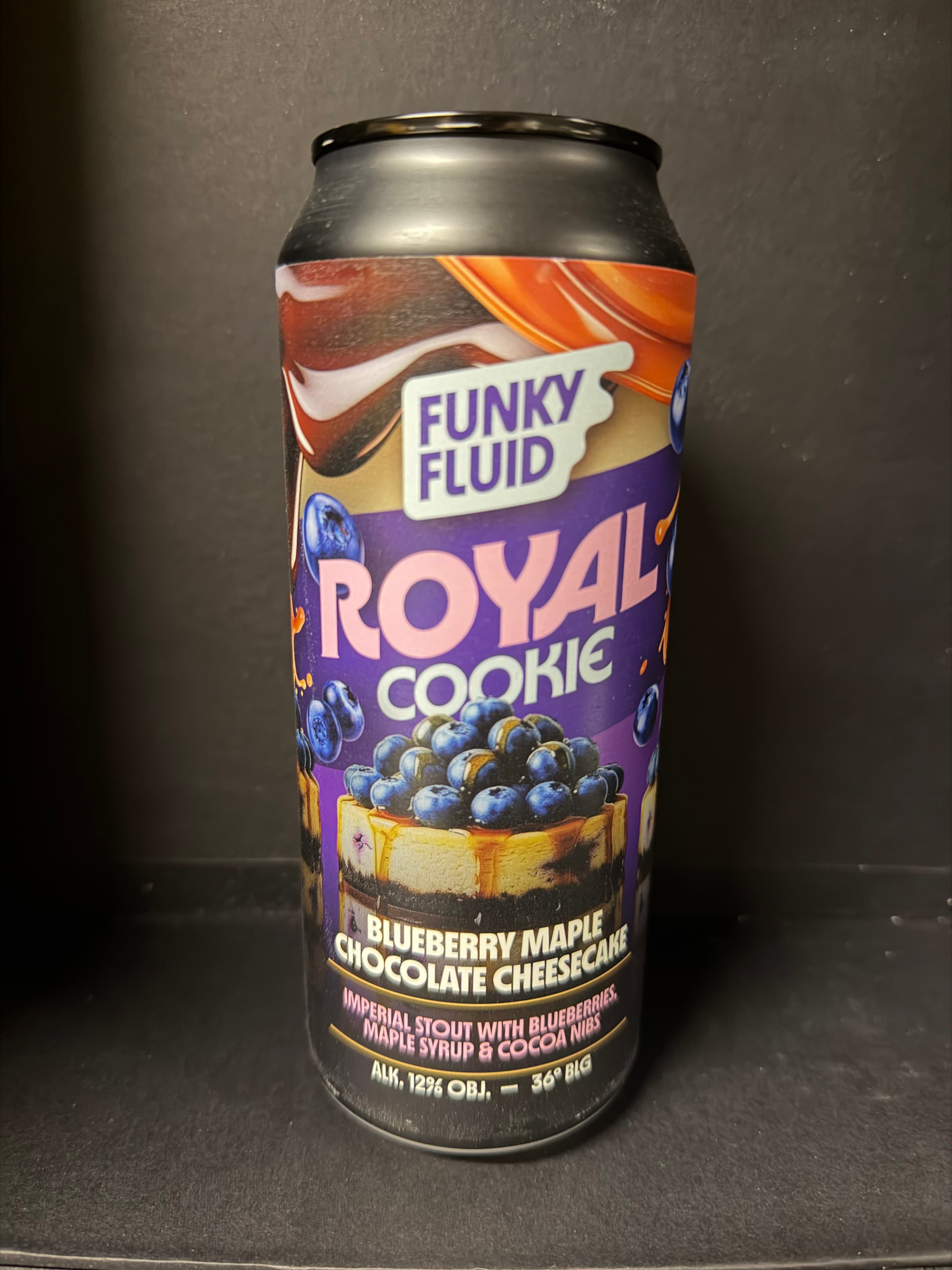 Royal Cookie - Blueberry maple chocolate cheesecake