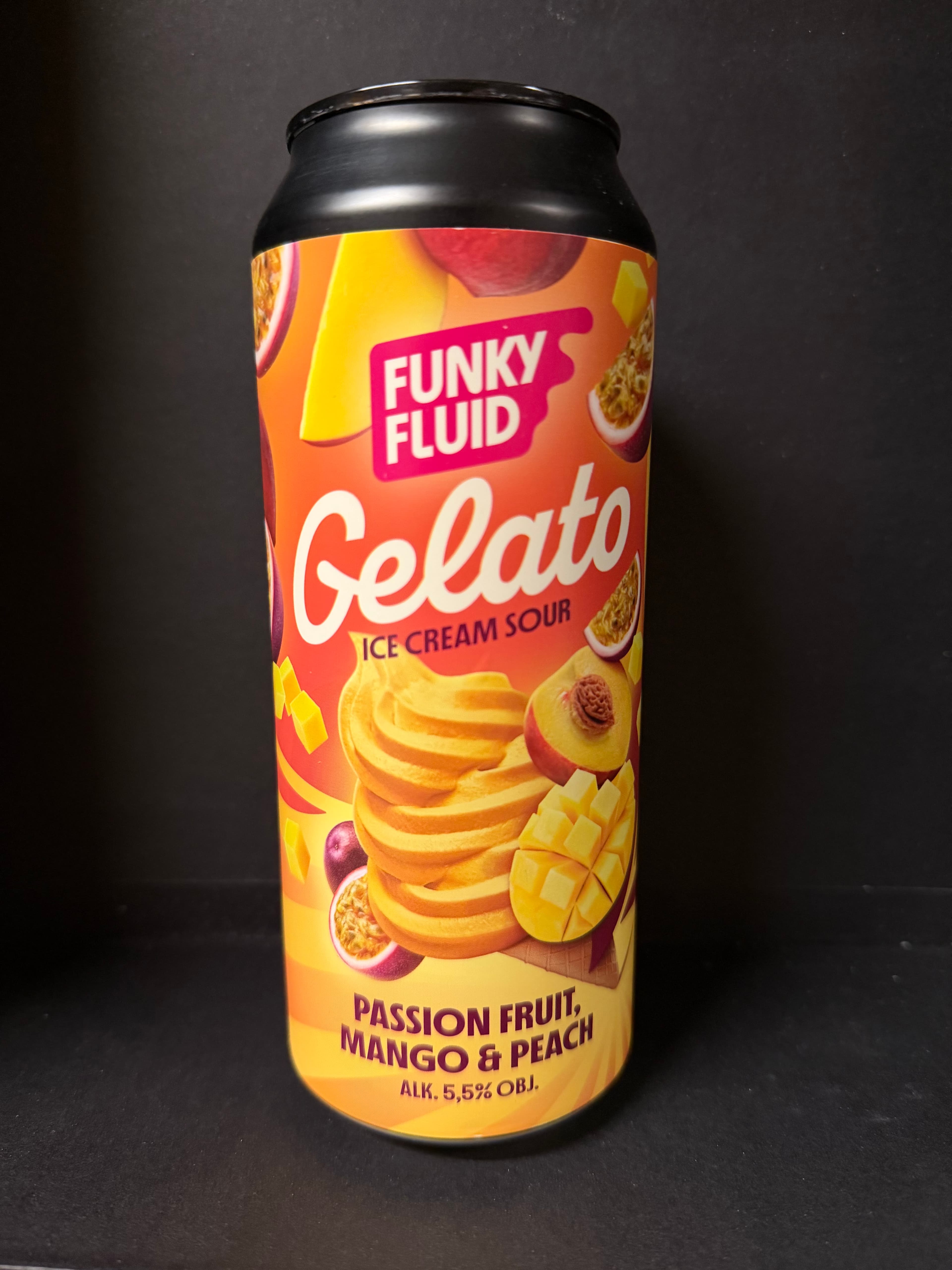 Gelato - Passion fruit, mango & peach